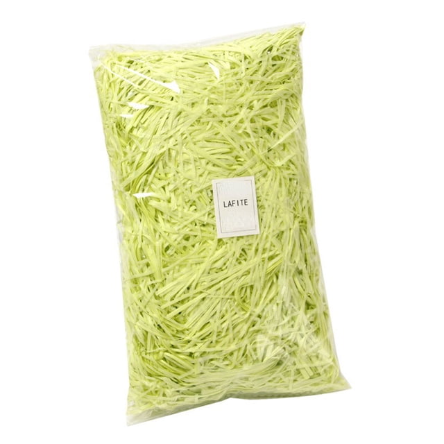 10/50/100g colorido triturado arrugado Lafite papel rafia relleno DIY boda fiesta regalo caja caramelo Material embalaje relleno Tan Jianjun unisex