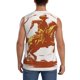 thumbnail image 4 of Balery Vintage Cowboy On A Bronco Horse Camisetas sin mangas para hombre, absorbe la humedad y protege contra el mal olor.-3X-Large, 4 of 7