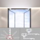 thumbnail image 4 of Restrictor de ventana abatible 2 piezas Restrictor de ventana, pestillos de ventana con 4 S, 4 of 5