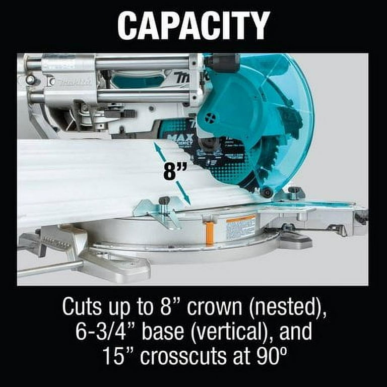 36V (18V X2) LXT® Brushless 12 Dual‑Bevel Sliding Compound Miter Saw with  Laser