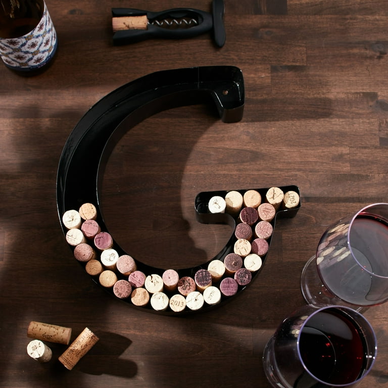 Wall Decor Wine Glass Cork Holder Epic Products Cork Cage Wine Bottle Wall  Unit 20 Inch