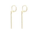 thumbnail image 4 of Elli by Julie & Grace Crystal Long Bar Earrings 18K Gold 925 Silver For Women, 4 of 6