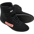 thumbnail image 2 of Simpson 28130BK Suede Hightop Driving Shoes, Black, 13, 2 of 4