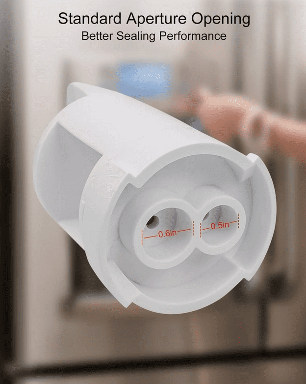 WR17X33825 Non-RFID Refrigerator Water Bypass Plug - Fits GE, Hotpoint, Kenmore/Sears, RCA Models (Specific Fit, Check Compatibility)