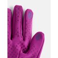 thumbnail image 4 of Time and Tru Women's Ruched Driving Gloves, Berry Bright, One Size, 4 of 4