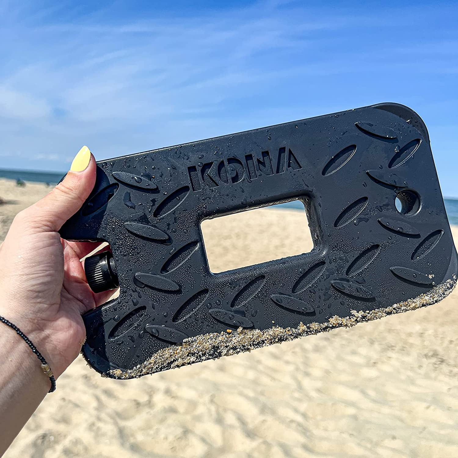 Kona Medium 2lb. Black Ice Pack for Coolers - Extreme Long Lasting (-5C) Gel, Just Add Water Before First Use - Refreezable, Reusable