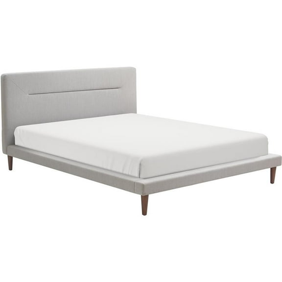 Serta Sierra Upholstered Bed Queen Size Gray