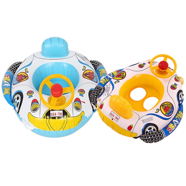 Asiento flotante Colchón de aire Agua Bebé Inflable Coche Volante Barco Juguete Aleatorio Tmvgtek Deportes acuáticos