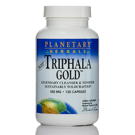 Triphala Or 550 mg - 120 Vegetarian Capsules par Planetary Herbals