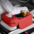 thumbnail image 4 of Hearth & Gear Multifunctional PU Armrest Mat 2026 Armrest Pad 5 In 1 Center Console Cover Universal Pad For Sedans Interior, 4 of 4