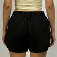 thumbnail image 4 of Wutalume Jeans for Women Plus Size Denim Shorts, Stretch Slim Fit Jean Shorts with Versatile Wash for Summer Casual Style,Black L, 4 of 5