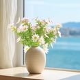 thumbnail image 4 of YardChic 1Pc Artificial Daisy Bouquet, Artificial Faux Flowers Plants for Outdoors Outside Spring Summer Decoration, Fake Flowers Plant Greenery UV Resistant for Planters Porch Patio Garden Home, 4 of 5