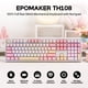 thumbnail image 2 of Teclado mecánico EPOMAKER TH108 retroiluminado RGB de tamaño completo, 2 of 8