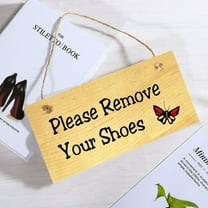 WHAMVOX  Welcome Sign for Front Door Wooden Hang Tag Ornamental Display Decor