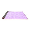 thumbnail image 2 of Ahgly Company Indoor Rectangle Abstract Purple Contemporary Area Rugs, 2' x 5', 2 of 4