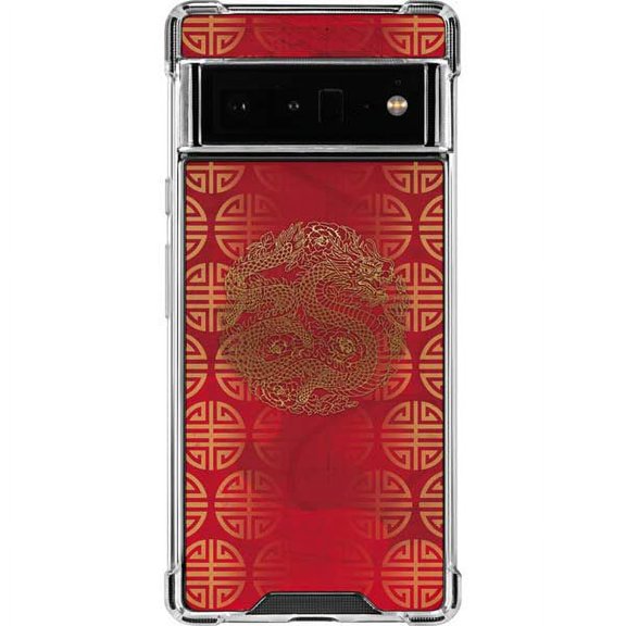 Skinit Fantasy & Dragons The year of the Drago Google Pixel 6 Pro Clear Case