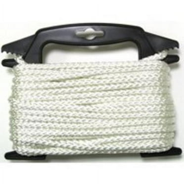 The Lehigh ND650-4W Diamond Braid Nylon Rope 3/16"x50'