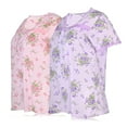 thumbnail image 5 of JEFFRICO Womens 2 Pack Capri Set Sleepwear Soft Pajamas Sleep Nightshirts, 5 of 6
