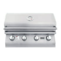 Lion L60000 32-Inch 4-Burner Stainless Steel Built-In Natural Gas Grill - 65623