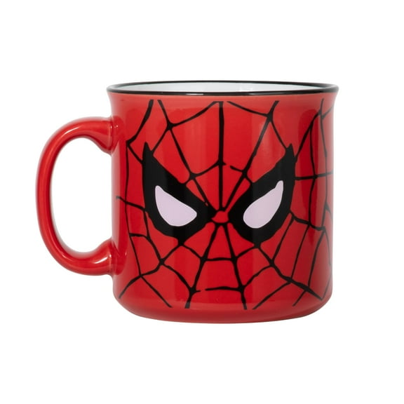 Marvel Spider-Man Face Ceramic Camper Mug | Holds 20 Ounces