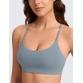 thumbnail image 5 of CRZ YOGA Butterlift Double Lined V Back Sports Bras for Women Spaghetti Strap Wireless Yoga Top Non Padded, 5 of 6