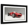 thumbnail image 2 of Stephen Chambers 32x22 Black Ornate Wood Framed With Double Matting Wall Art Titled - Ferrari 156, 2 of 5