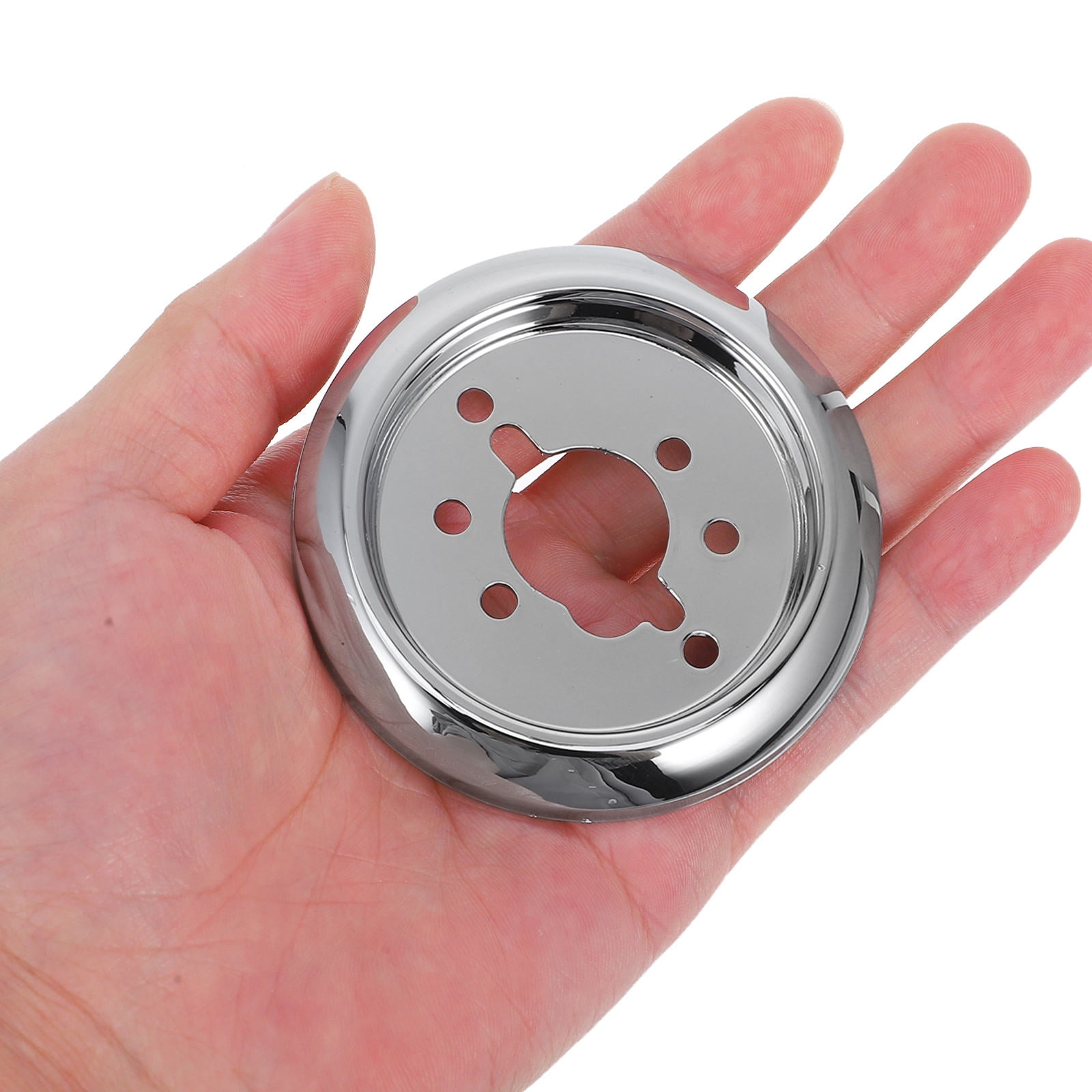 DEEPCRAFF 6Pcs Plated Silver Bbq Grill Control Knob Base Easy Install Replacement for Gas Stove and Oven