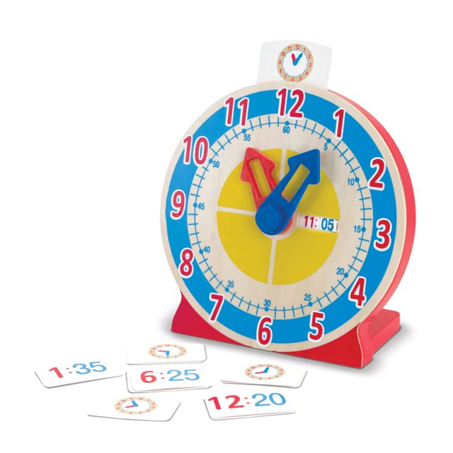 Reloj educativo de madera Turn & Tell de Melissa & Doug