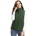 thumbnail image 4 of Purcoar Women's Outwear Packable Vests Lightweight Turn Down Zipper Quilted Puffer with Pockets, 4 of 5