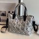 thumbnail image 1 of Bolso de mano informal para mujer bolso de mano suave nailon de Color sólido para viaje trabajo compras FLhrweasw  Nuevo, 1 of 9