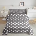thumbnail image 1 of Erosebridal Polka Dots Bedding Queen Comforter Set, Geometry Down Comforter, Modern Simple Decor, Breathable 3-Piece, 1 of 8