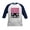 Navy/White, variant on CafePress - Hanukkah Menorahs Kids Baseball Jersey - Kids Cotton Baseball Jersey, 3/4 Sleeve Shirt