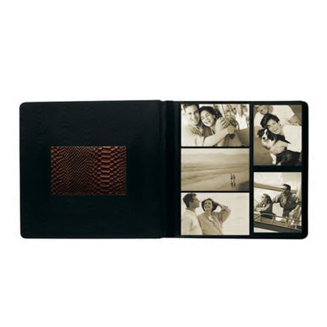 Raika RO 113-C ORANGE Front-Framed Combination Large Photo Album - Orange