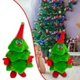 thumbnail image 2 of ​​LYINGF Animated Singing Christmas Tree Plush Decor - Battery-Operated Swinging Decor with 6 Holiday Songs & Glowing Lights for Festive Tabletop Atmosphere Creation​​, 2 of 4