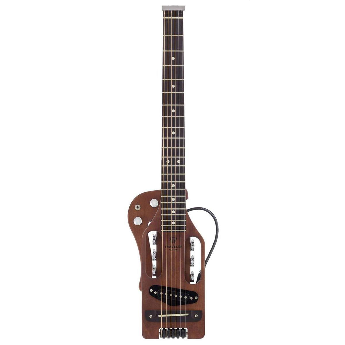 Traveler Guitar Pro-Series Hybrid Acoustic-Electric Guitar Antique Brown