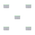 thumbnail image 3 of Contenedor de bolsa con cremallera Monstrate 10 piezas A6 Verde, 3 of 6