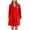 YPR1-Red, variant on Meichang Hooded Robe for Women Fleece Long Sleeve Winter Robe Fluffy Fuzzy Kimono Robes Soft Cozy Pockets Homewear with Belt