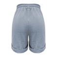 thumbnail image 5 of Bermuda Shorts for Women JIANLAI UPF 50 Quick Dry Lightweight Athletic Golf Outdoor Summer with Zipper Pockets 3XL-5XL Grey, 5 of 5