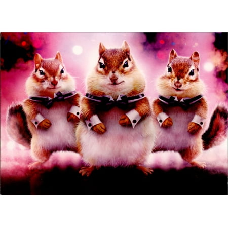 Avanti Press Chipmunk Dancers Stand Out Funny Pop Up Birthday