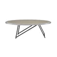 thumbnail image 2 of Allis Weathered Gray Oak & Metal Finish Coffee Table, 2 of 6