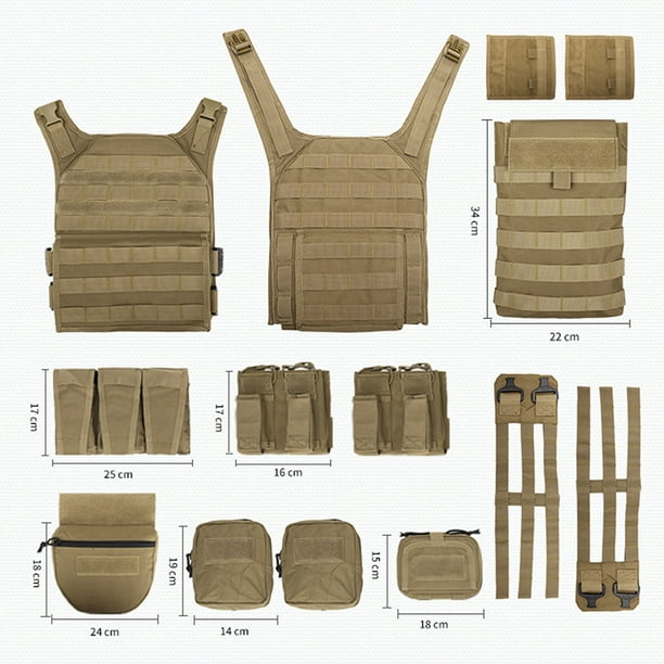Armas De Airsoft Chaleco Táctico Militar Para Airsoft, Caza Y