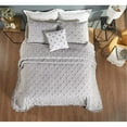 thumbnail image 2 of Charleston Collection Ensemble Couvre-Lit King Gris, 2 of 3