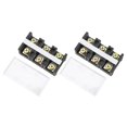 thumbnail image 4 of Heavy Current Terminal Block, 60A 600V Compact Structure Terminal Block with PC Shell for Lighting 2 Positions602,3 Positions603,4 Positions604,5, 4 of 7