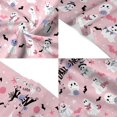 thumbnail image 5 of Halloween Ghost Shower Curtain, Abstract Modern Luxury Bathroom Decor, Spooky Cute Funny Ghosts Decorative Waterproof Washable Cloth Fabric Bathroom Curtain with 12 Hooks 72x72 Inches, 5 of 6