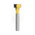 thumbnail image 1 of 1/4\'\'1/2\'\'Shank T-Slot Milling Cutter T-Track Slotting Carbide Wood Milling 1/4*1/2, 1 of 9