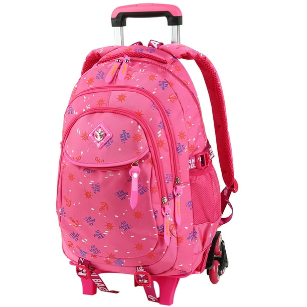 V.I.P. Rolling Backpacks Trolley School Bag Stylish Wheeled Backpack