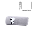 thumbnail image 3 of Toalla con bordado de panda | Toalla facial de algodón suave | Toalla de mano absorbente para baño y cocina | Toallita de secado rápido para rostro y manos, 3 of 6