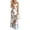 White, variant on Ichuanyi Womens Shirts , Fashion Summer Women Print Casual Buttons SLeevless Camis  Skirt Set