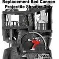 thumbnail image 5 of Replacement Parts for Batman Batcave - Imaginext DC Super Friends Batcave Playset V8945 ~ Replacement Red Cannon Projectile Shooter, 5 of 6