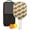 White-5, variant on Pickleball Paddles Set Of 1, Fiberglass Surface, Colorful Lines Print, 1 Paddle, 2 Balls & Bag